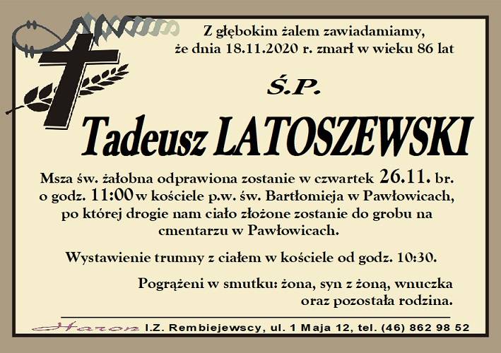Tadeusz Latoszewski 