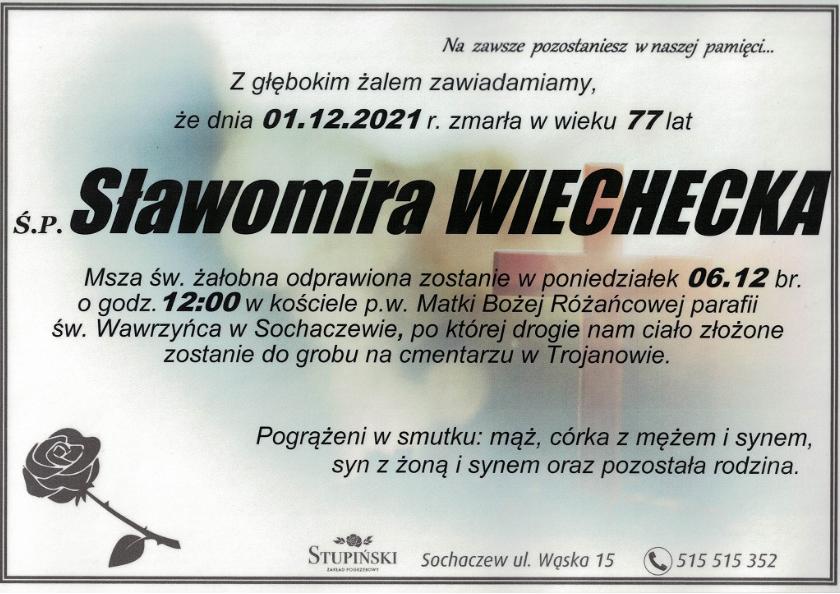 Sławomira Wiechecka