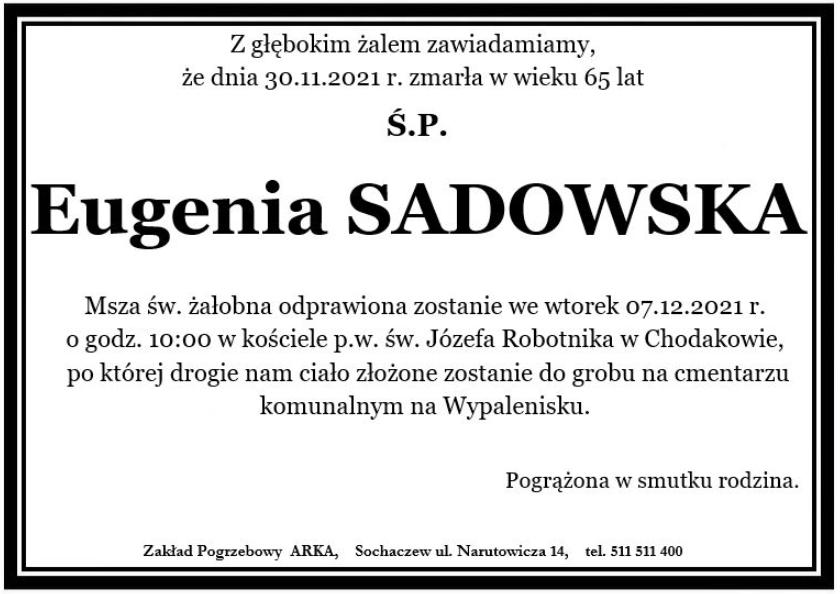 Sadowska Eugenia