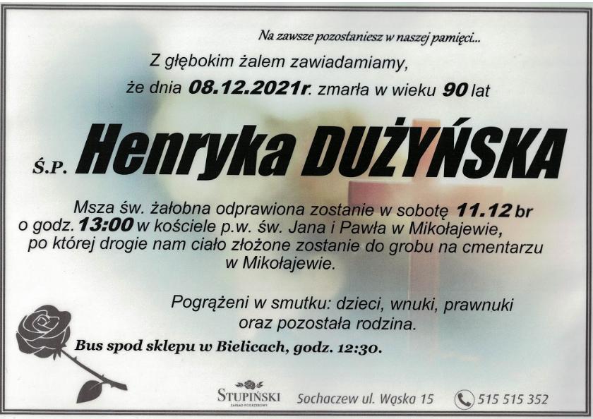Henryka Dużyńska