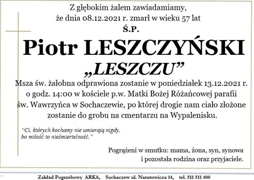 Piotr Leszczyński