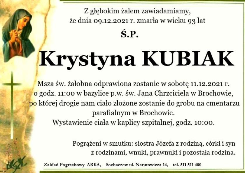 Krystyna Kubiak