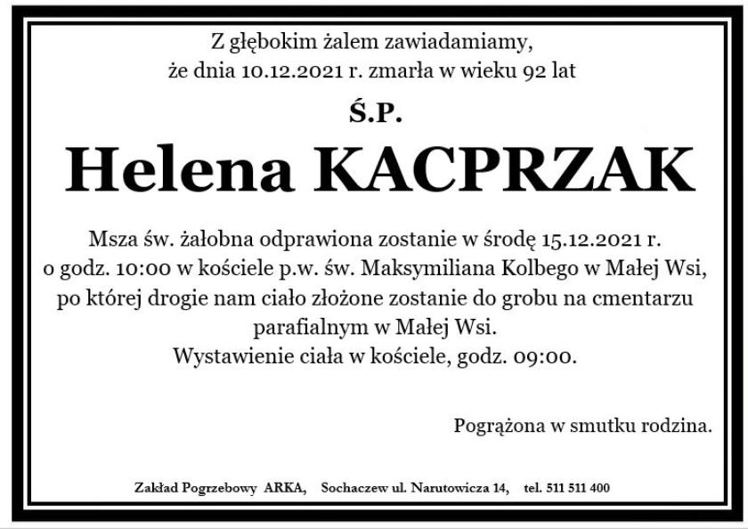 Helena Kacprzak