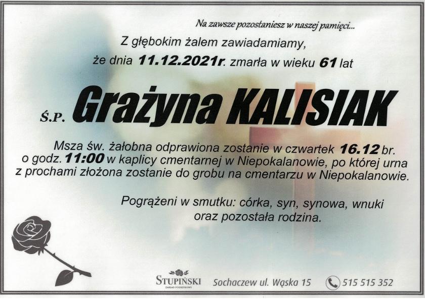 Grażyna Kalisiak