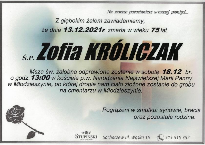 Zofia Króliczak