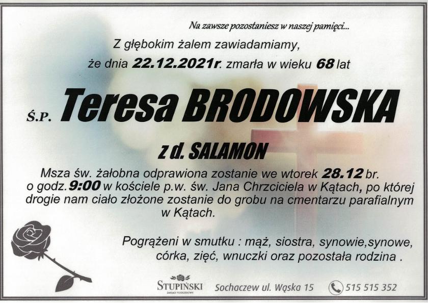 Teresa Brodowska