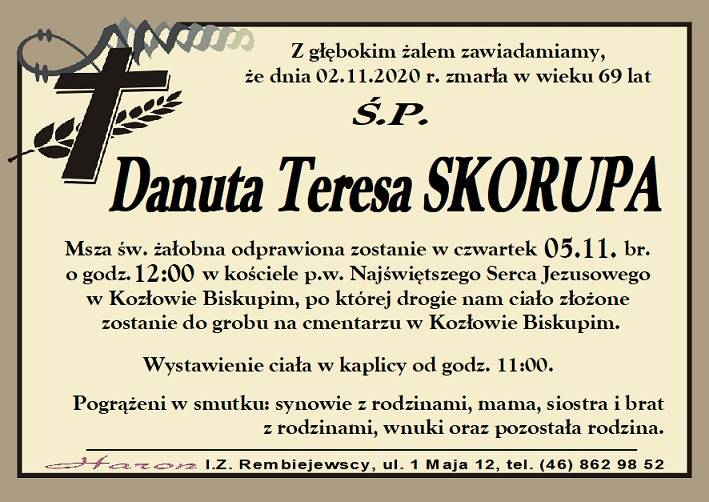 Danuta Teresa Skorupa