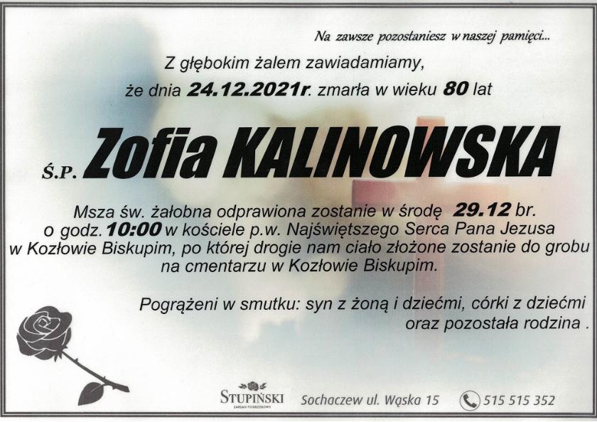 Zofia Kalinowska