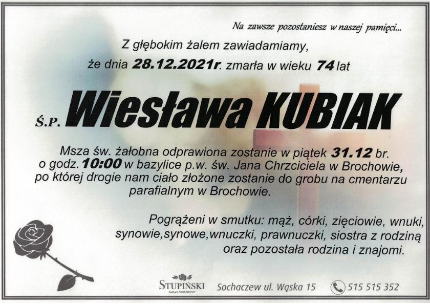 Wiesława Kubiak