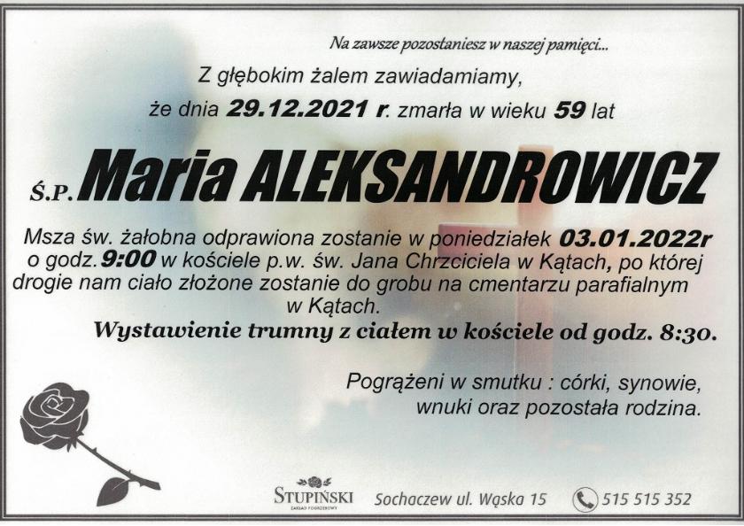 Maria Aleksandrowicz