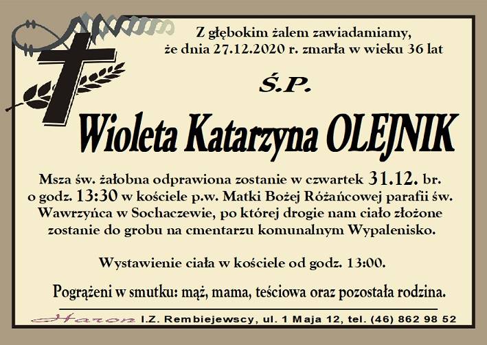 Wioleta Katarzyna Olejnik 