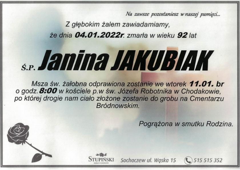 Janina Jakubiak