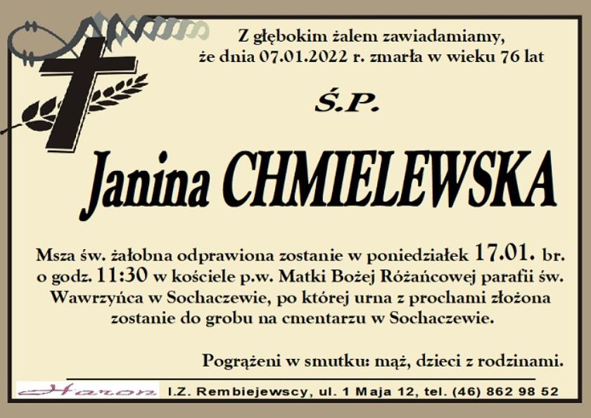 Janina Chmielewska 
