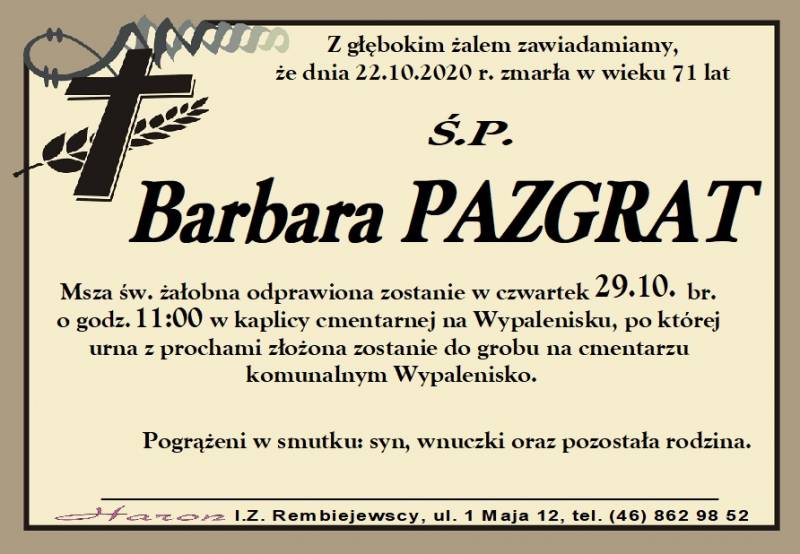 Barbara Pazgrat