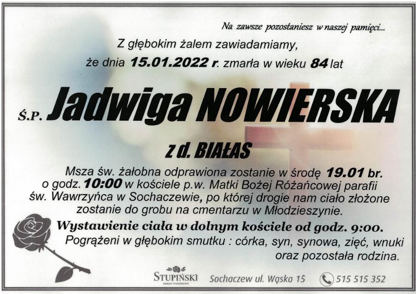 Jadwiga Nowierska