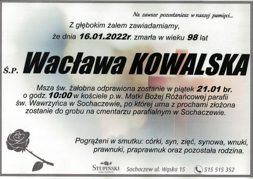 Wacława Kowalska