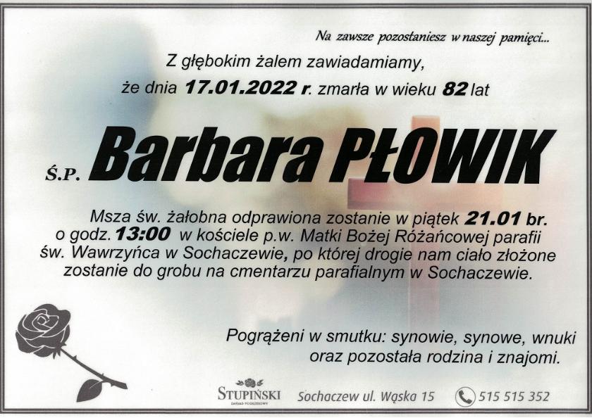 Barbara Płowik
