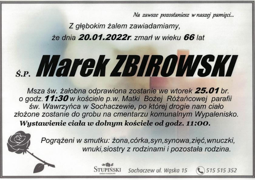 Marek Zbirowski