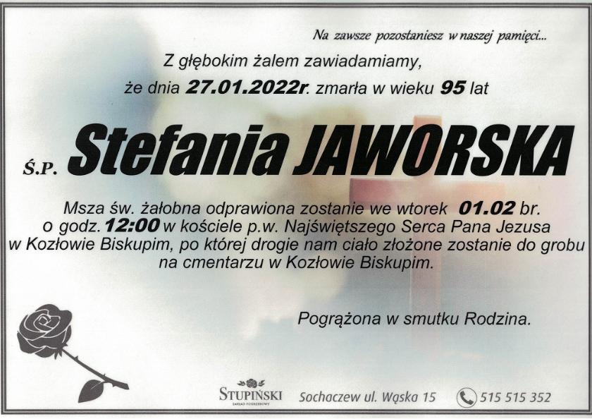 Stefania Jaworska