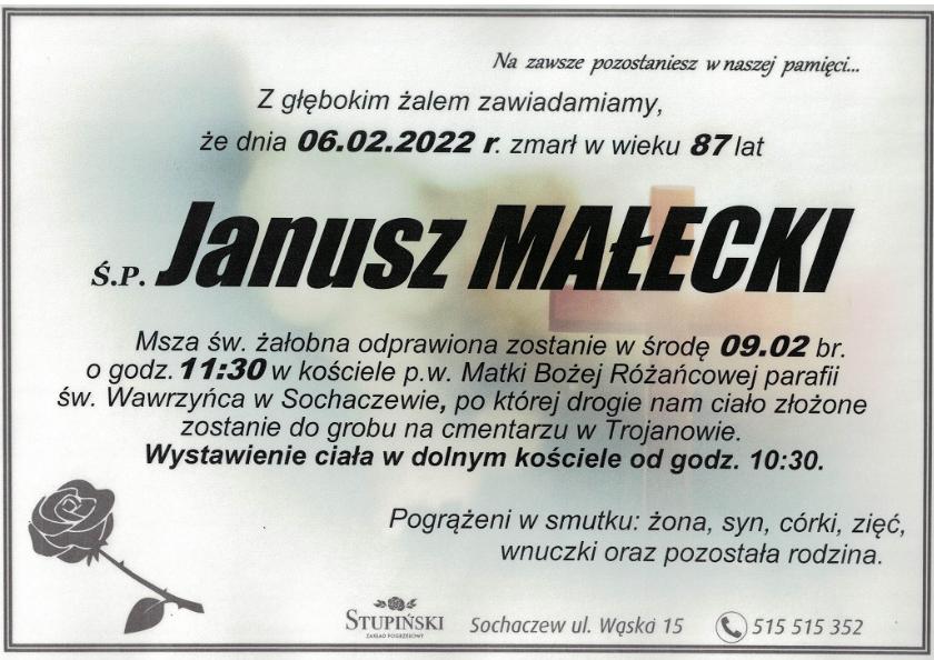 Janusz Małecki