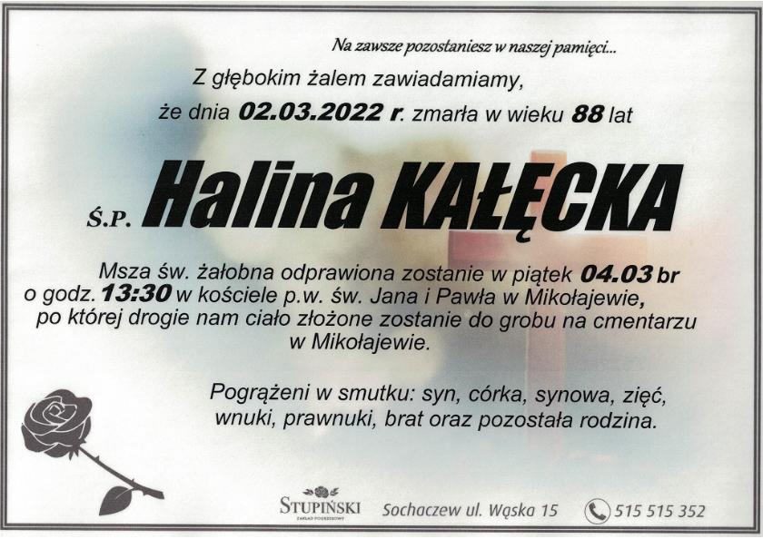 Halina Kałęcka