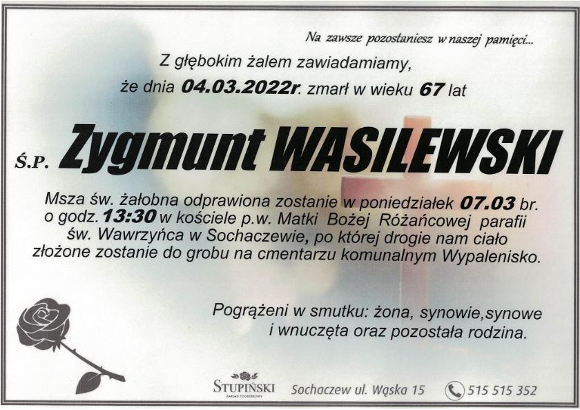 Zygmunt Wasilewski
