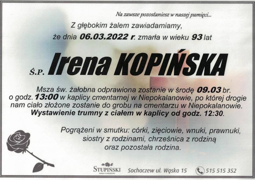 Irena Kopińska