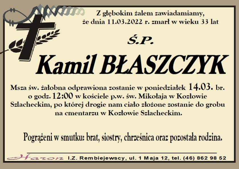 Kamil Błaszczyk