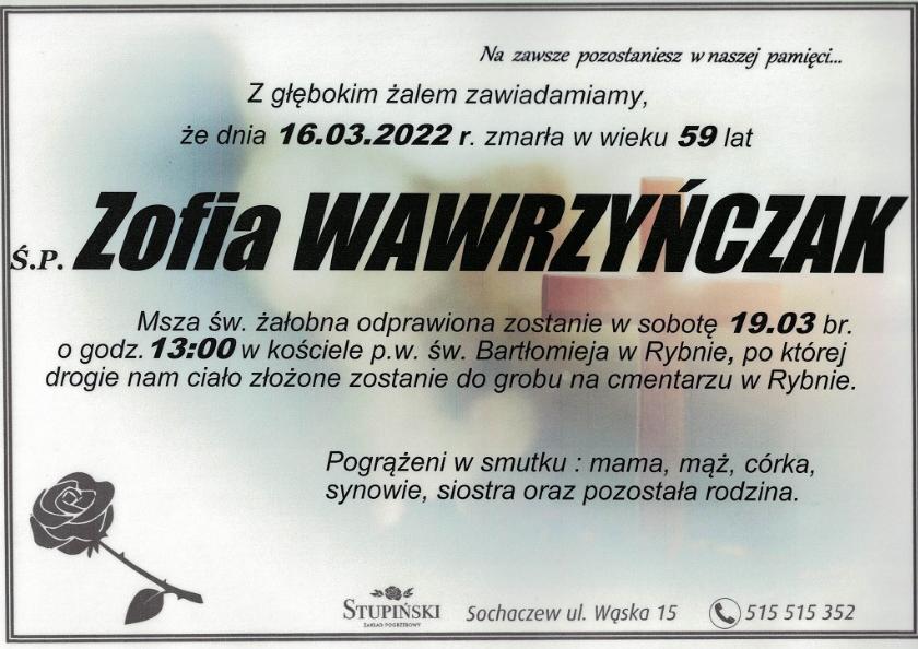 Zofia Wawrzyńczak