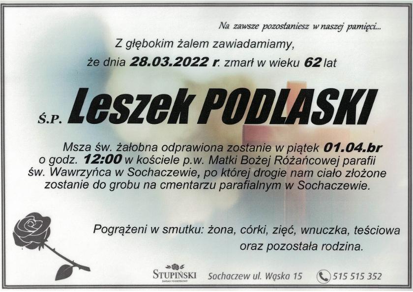 Leszek Podlaski