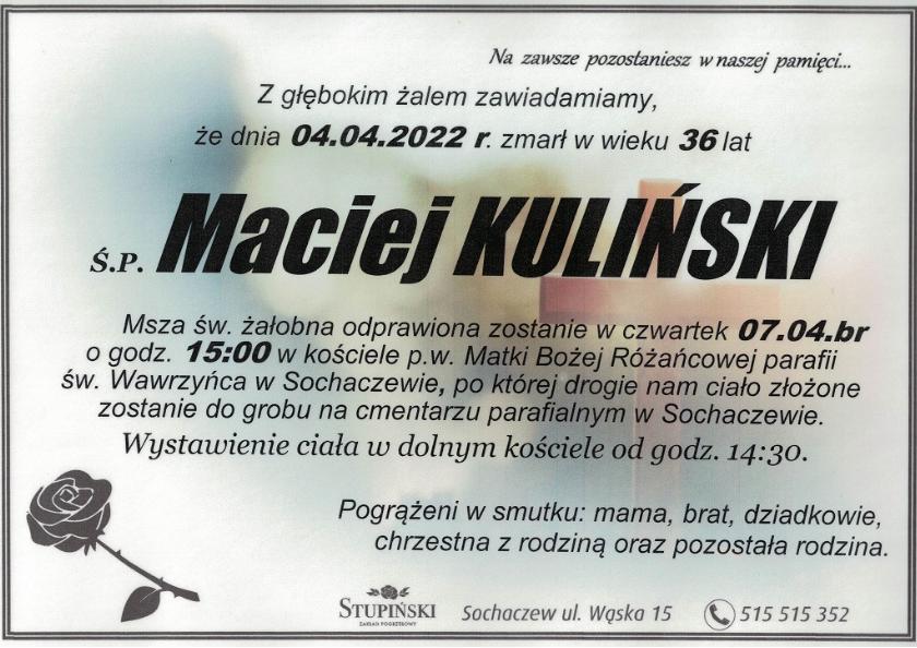 Maciej Kuliński