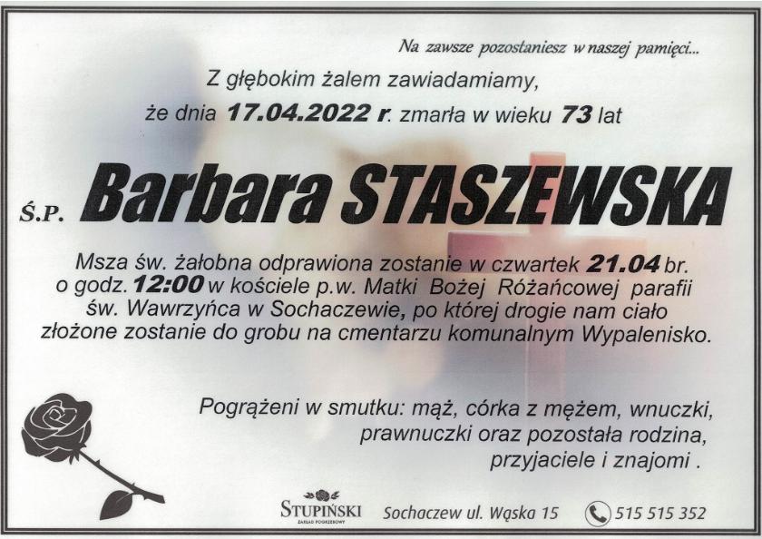 Barbara Staszewska