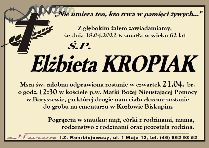 Elżbieta Kropiak