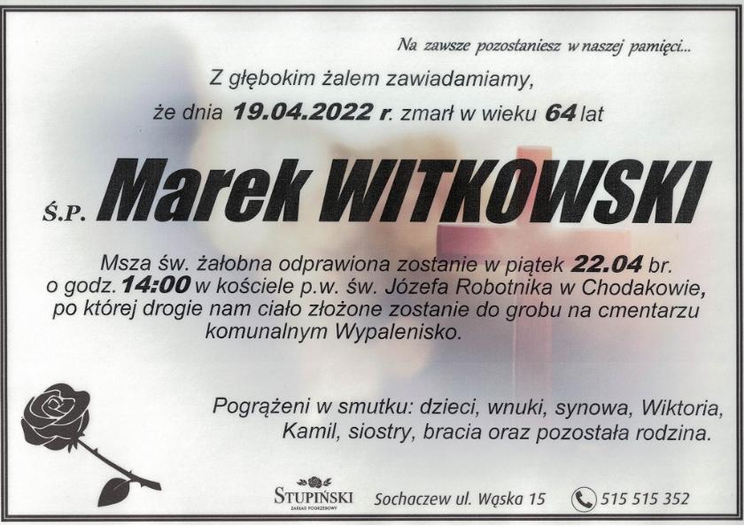 Marek Witkowski