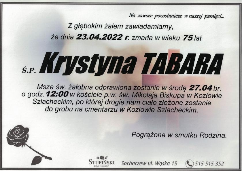 Krystyna Tabara