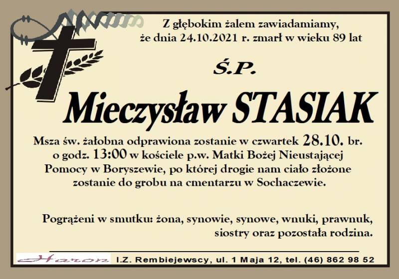 Mieczysław Stasiak