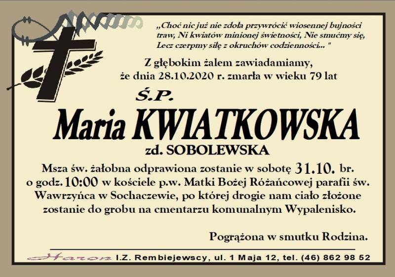 Maria Kwiatkowska