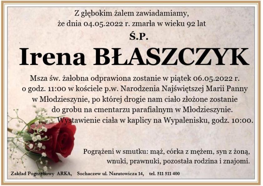 Irena Błaszczyk