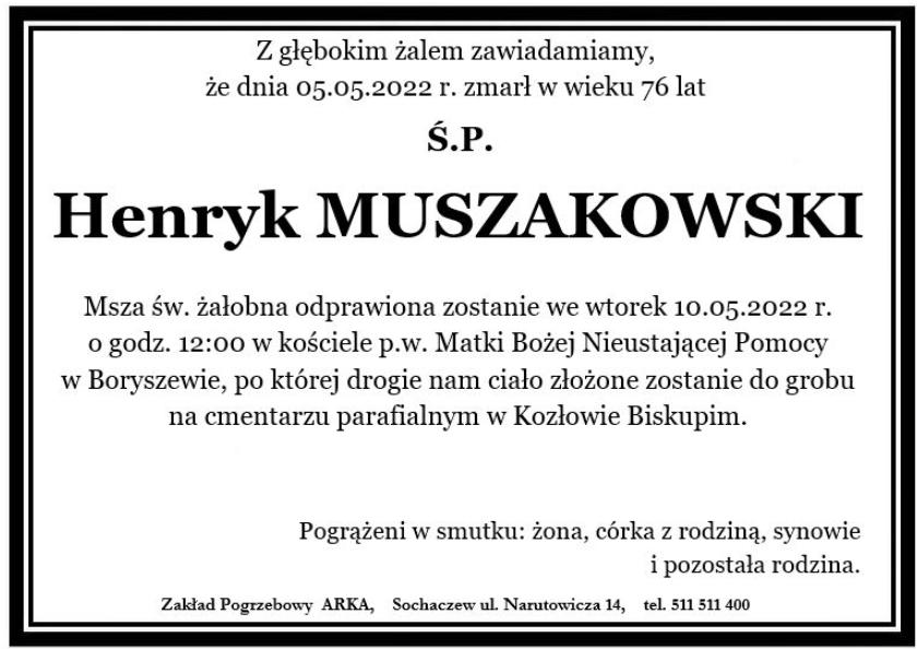 Henryk Muszakowski