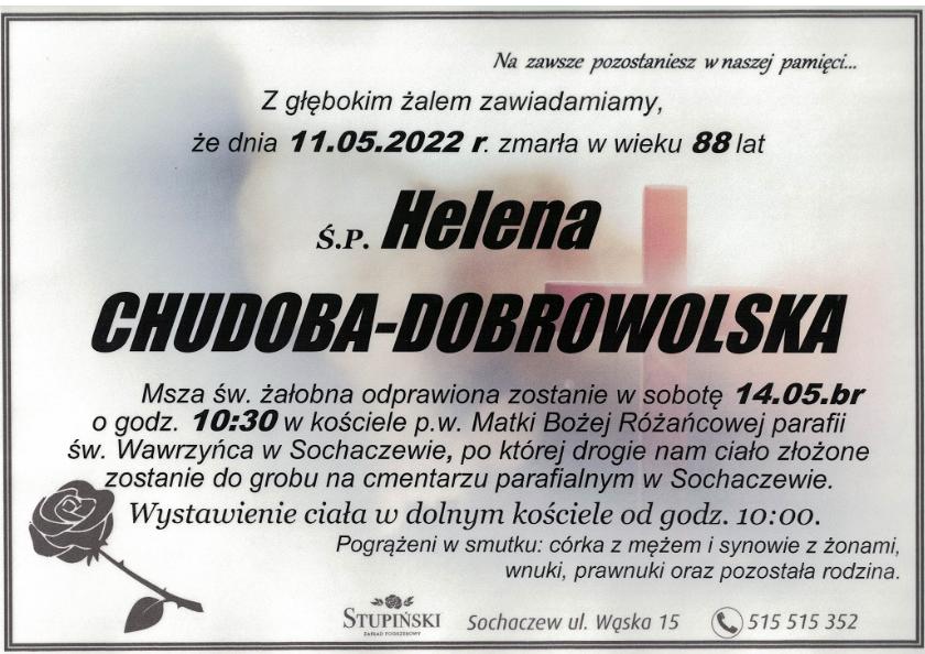 Helena Chudoba-Dobrowolska