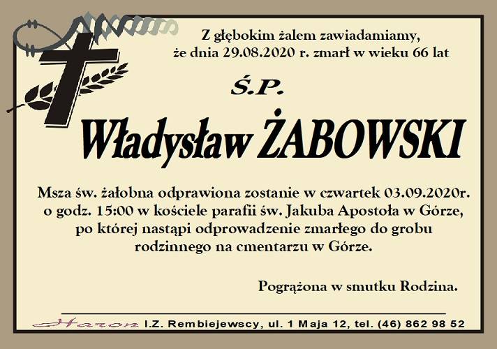Władysław Żabowski 