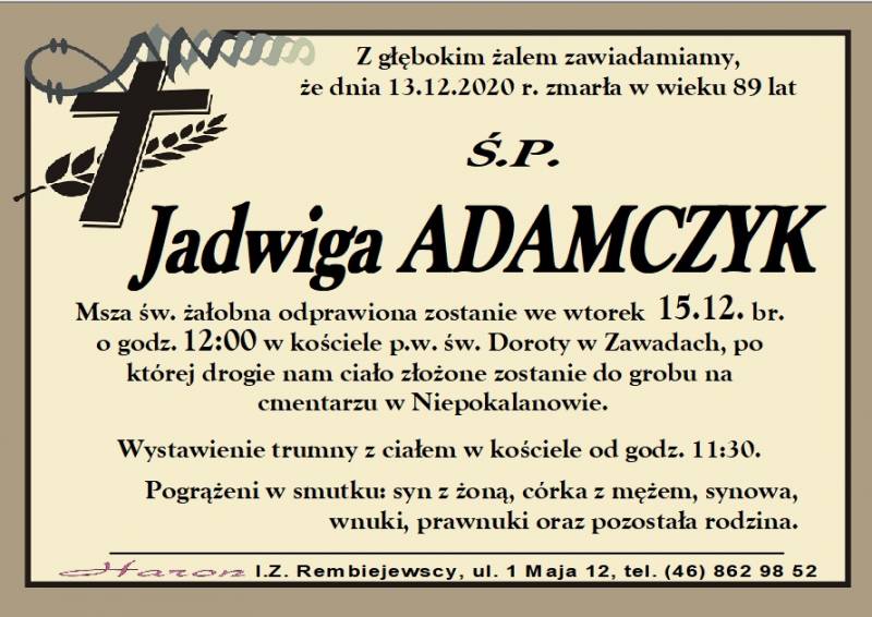 Jadwiga Adamczyk
