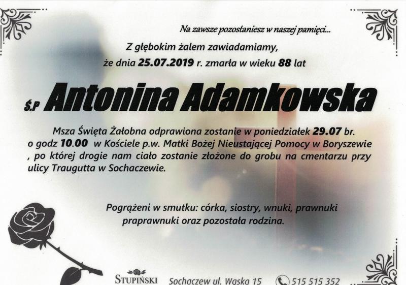Antonina Adamkowska