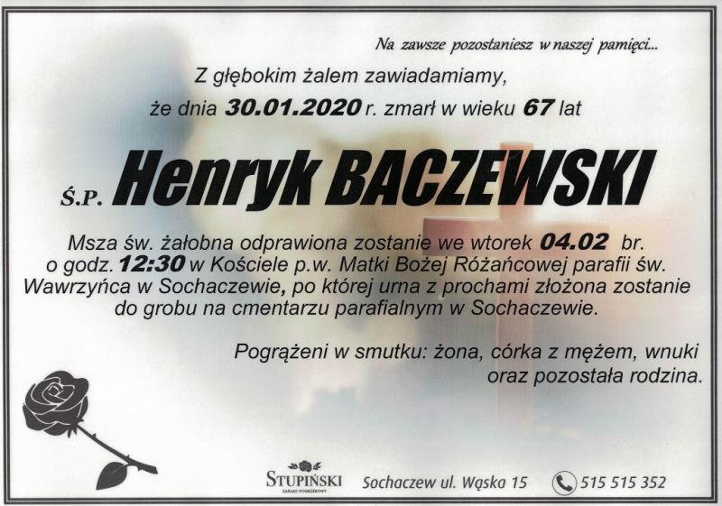 Henryk Baczewski