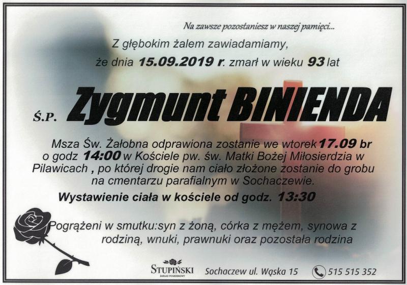 Zygmunt  Binienda