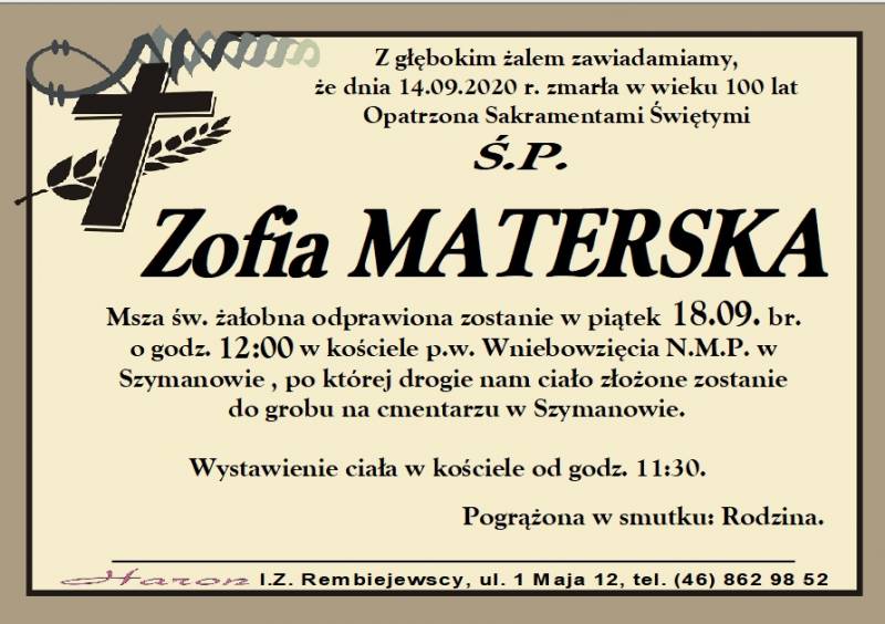 Zofia Materska