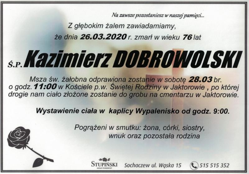 Kazimierz Dobrowolski