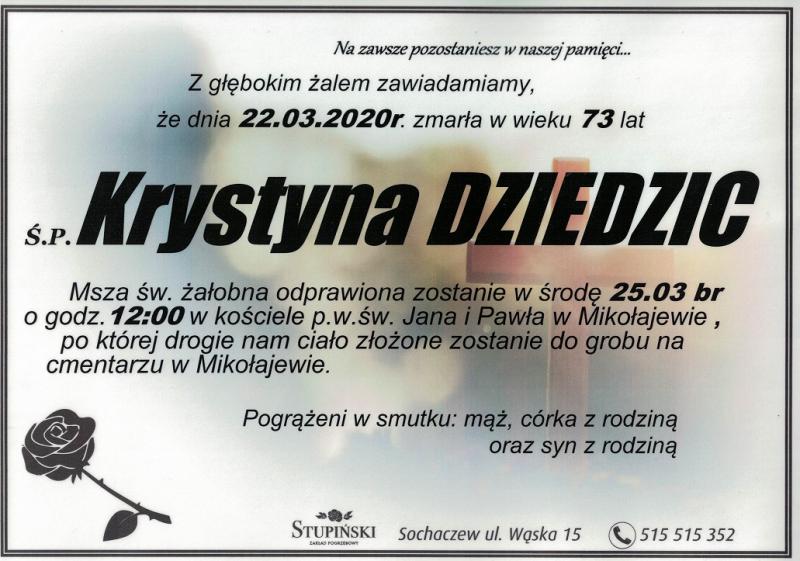 Krystyna Dziedzic