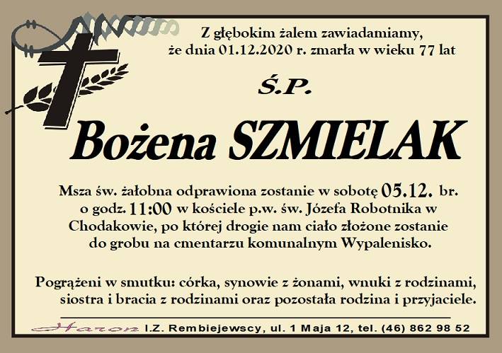 Bożena  Szmielak 