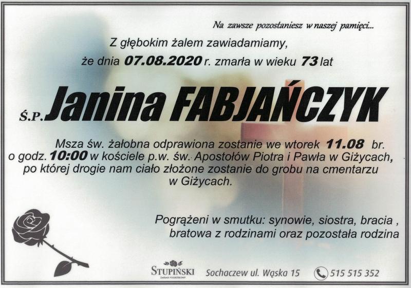 Janina Fabjańczyk